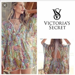 Victoria’s Secret plunge front caftan